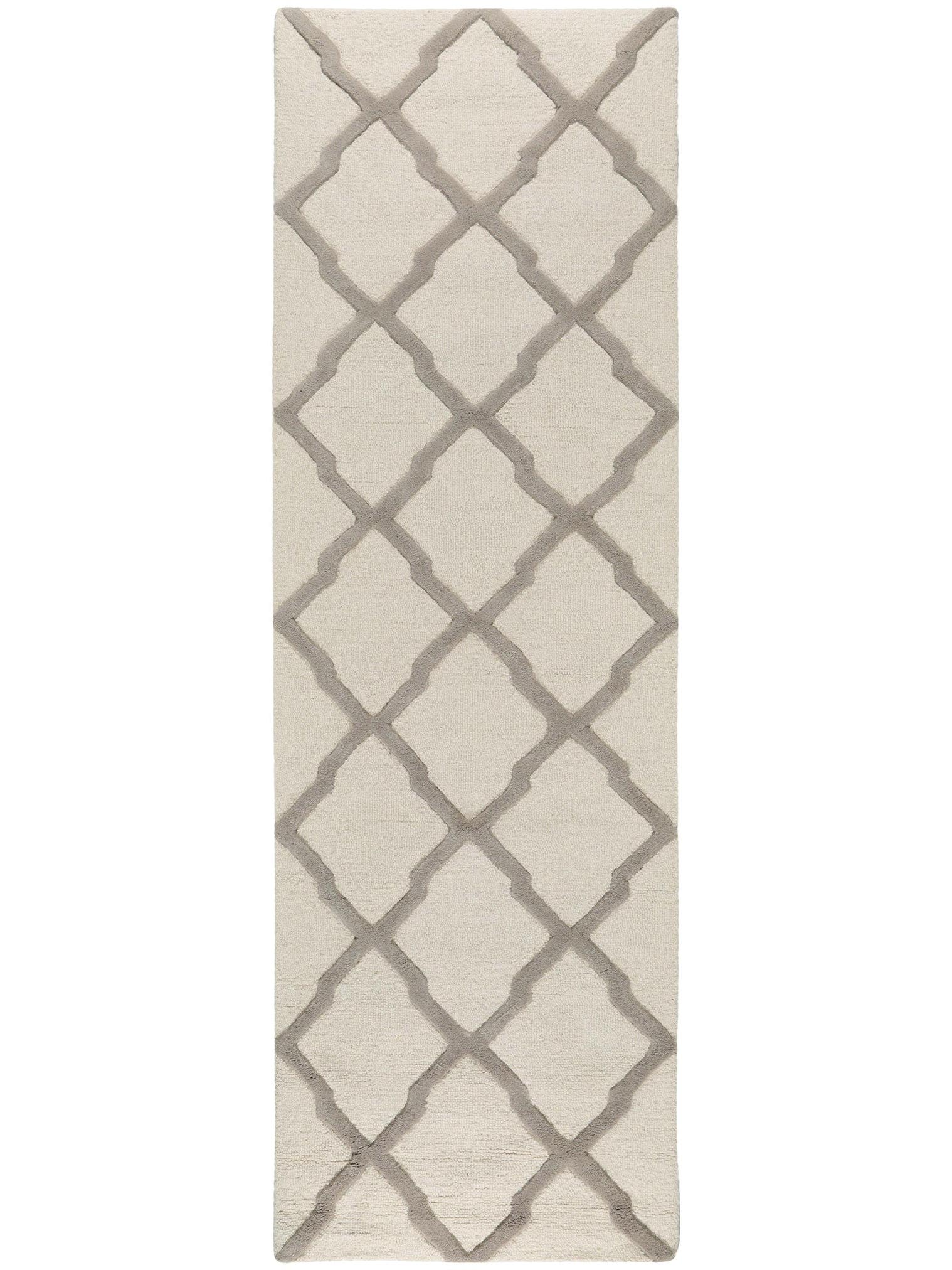 Tappeto di 100% Lana in Grigio con pelo alto 11 - 20 mm da benuta Pure