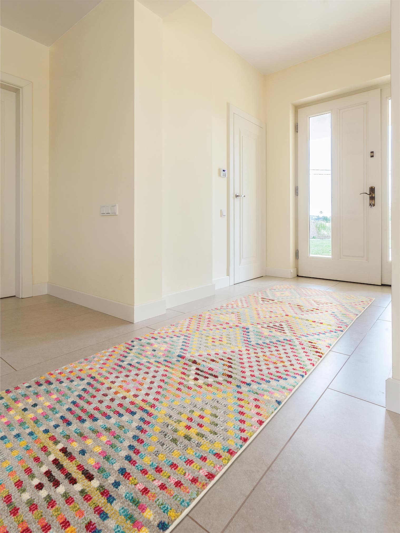 Alfombra de 100% Polipropileno en Multicolor con un pelo de {{Placeholder_Pile Height}} de altura de benuta Nest