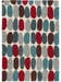 Wollteppich Matrix Multicolor