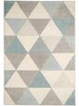 Flat Weave Rug Pastel Turquoise