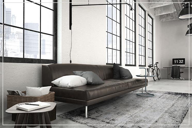 Industrial Wohnzimmer Couch